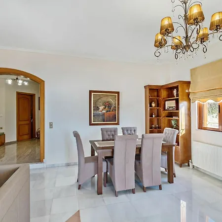 With 4 Bedrooms In Rethymno, With Wonderful Sea View, Private Po Villa Resmo