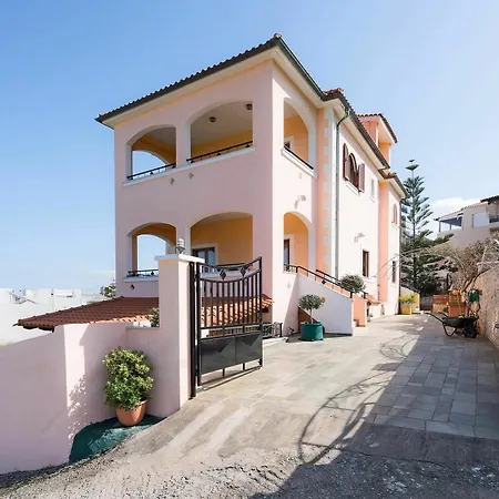 With 4 Bedrooms In Rethymno, With Wonderful Sea View, Private Po Resmo